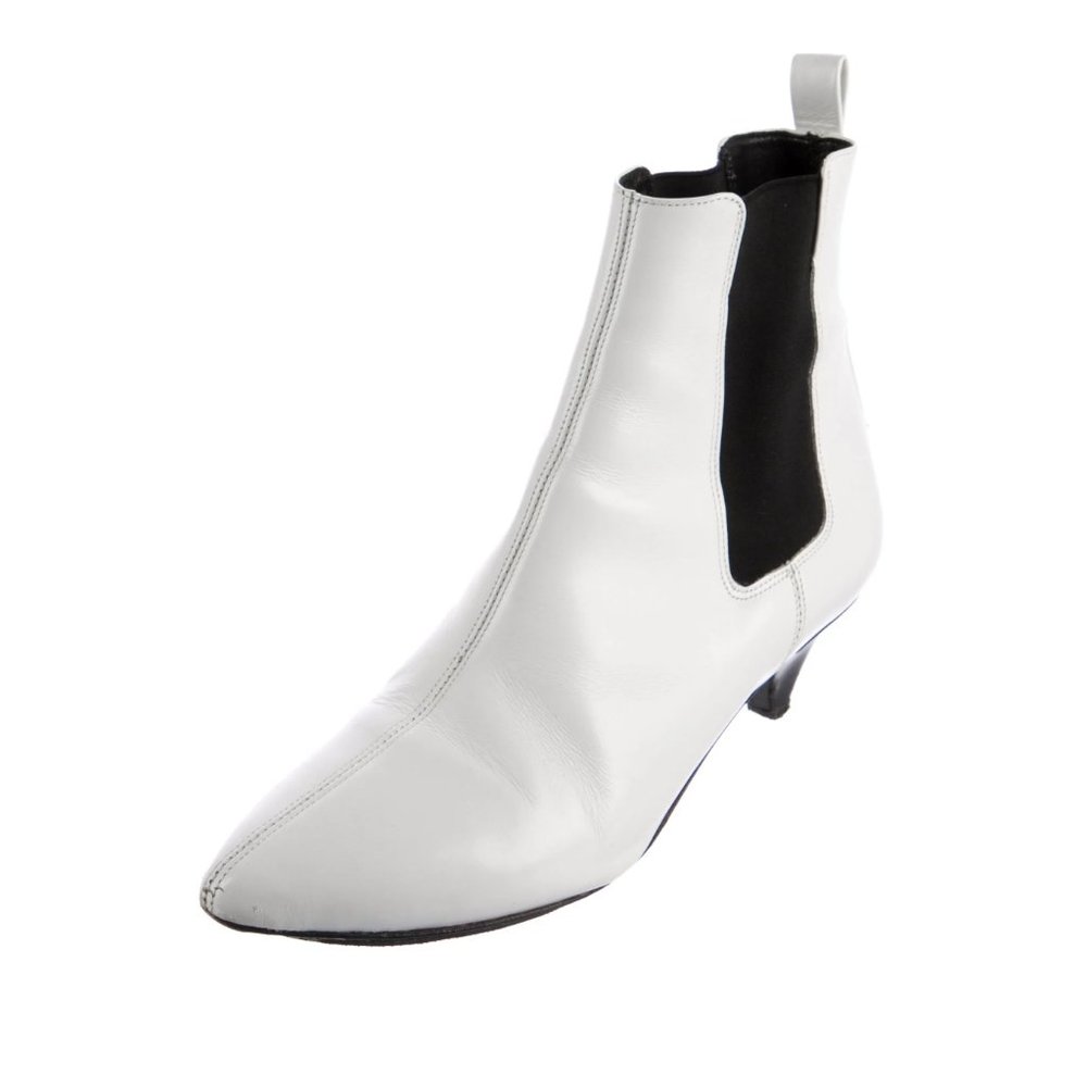 Isabel Marant White leather boots size 36 FR - Picture 2 of 5